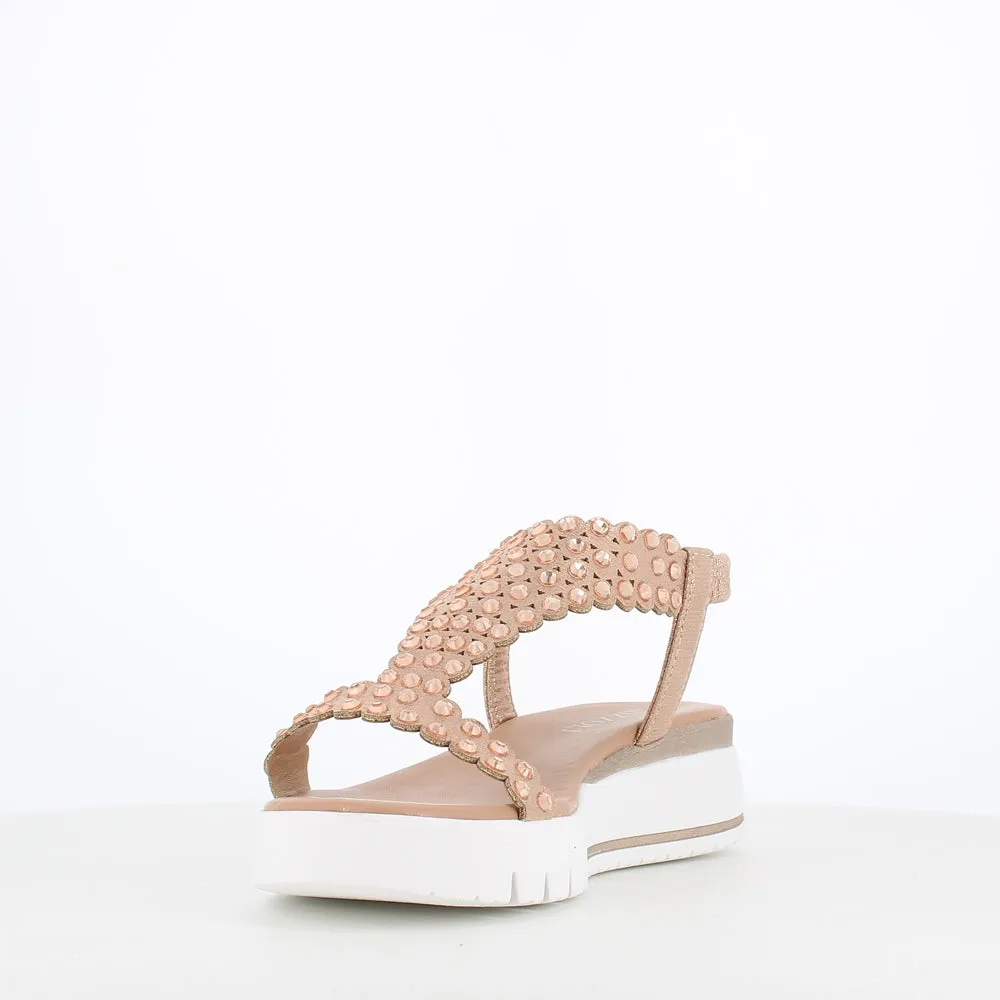 Rizzoli Low Wedge Sandal Stones Cipira