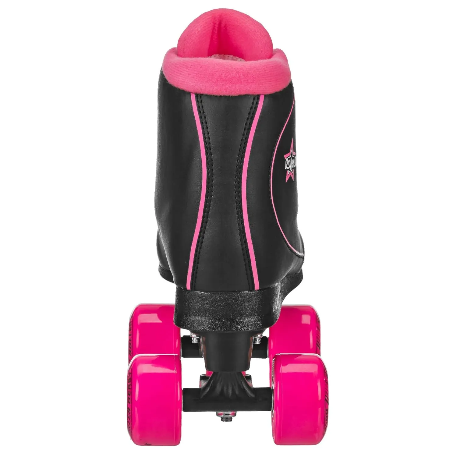 Roller Derby Roller Star 600 Women's Roller Skates - Black/Pink - Size 06