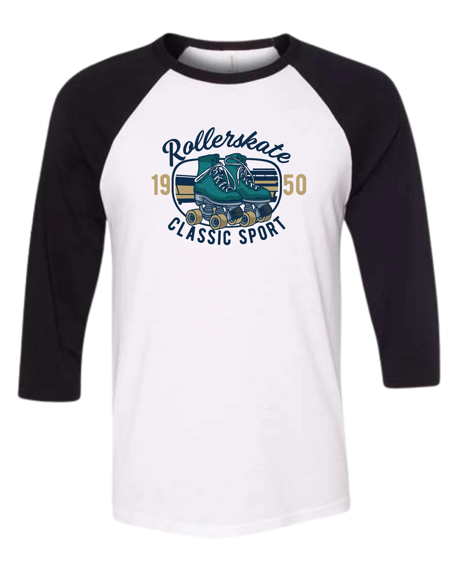 Rollerskate "Classic Sport" baseball tee