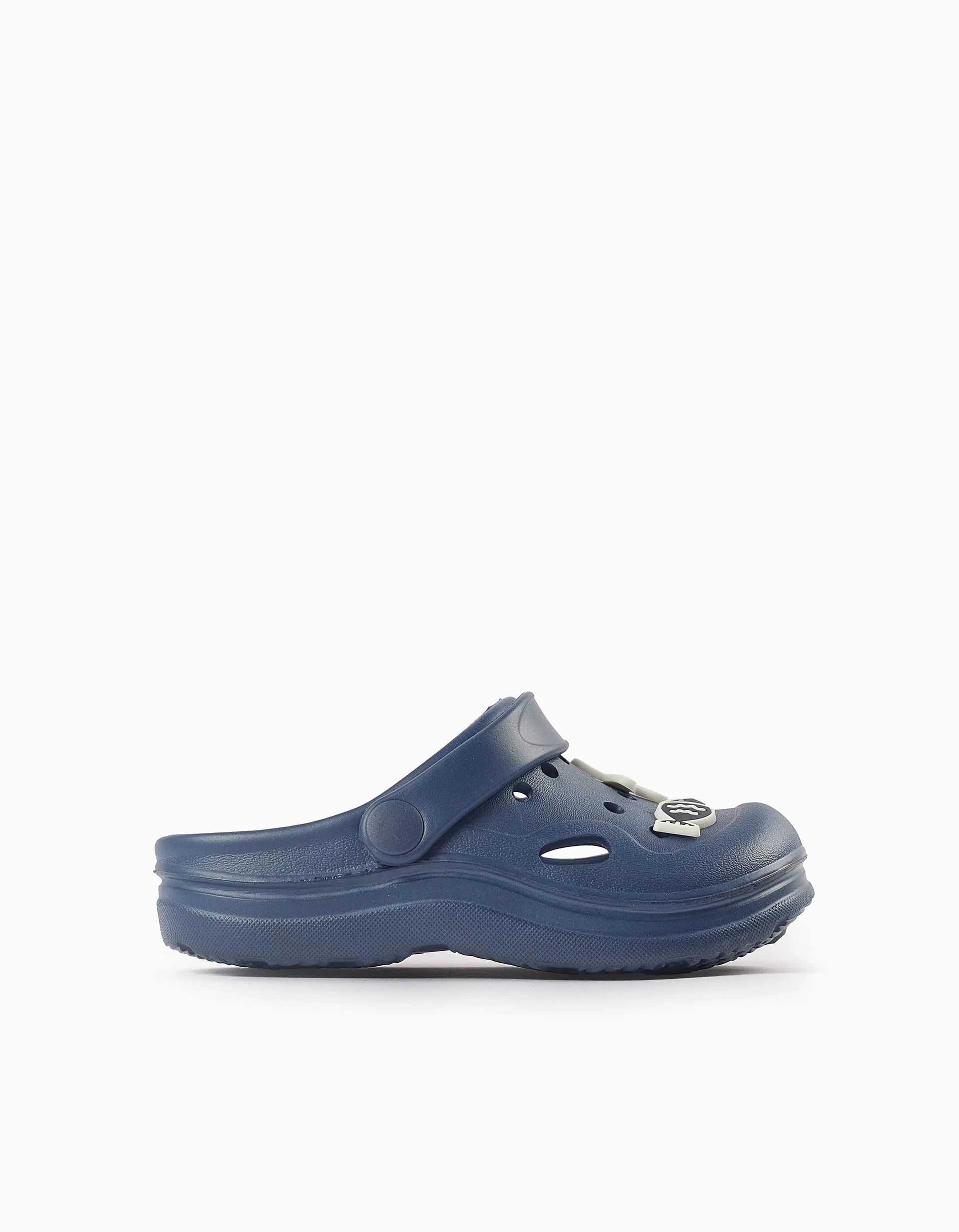 Rubber Clogs for Boys 'Beach', Dark Blue