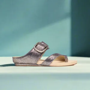 Ruby - Metallic denim