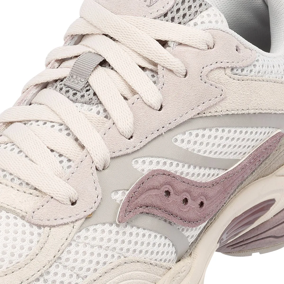 Saucony Progrid Omni 9 Premium Grey/Lilac Trainers