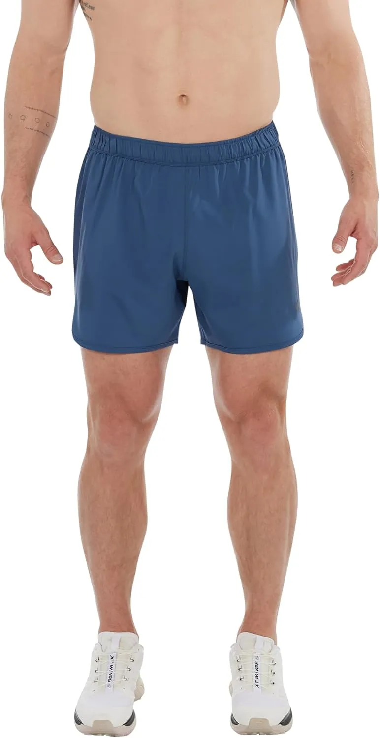 Saxx Men's Underwear - Hightail 2N1 Run Short–5” Running Shorts with Built-in Pouch PRO Support - Men’s 2 in1 Workout Shorts