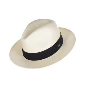 Scala Sausalito Handwoven Toyo Straw Safari Pinch Front Fedora