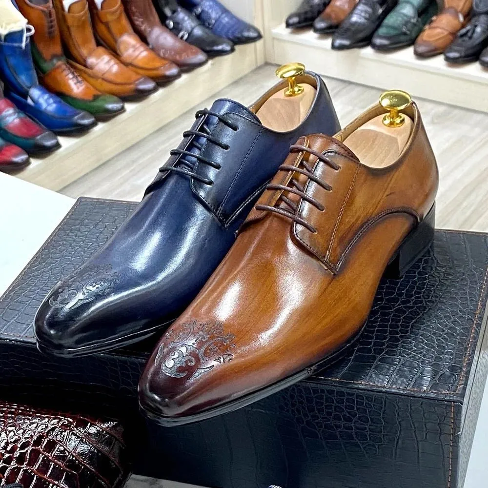 Schoenesten Derby Leather Shoe