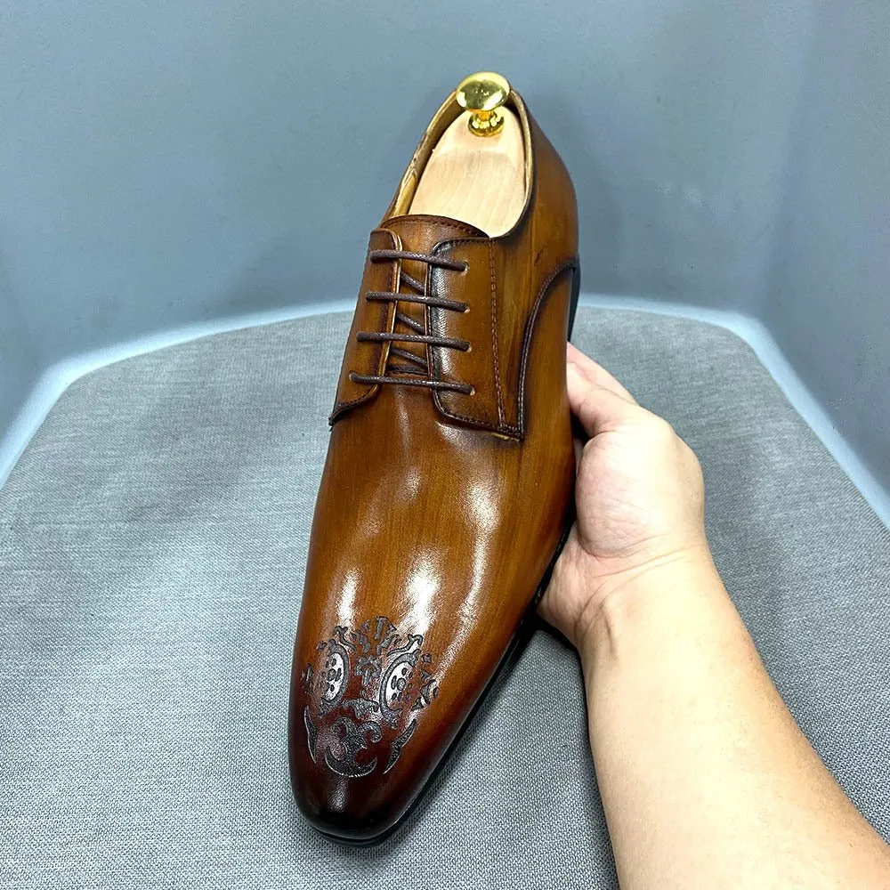 Schoenesten Derby Leather Shoe