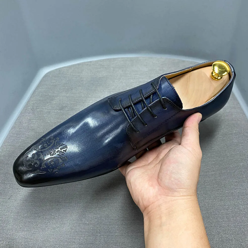 Schoenesten Derby Leather Shoe