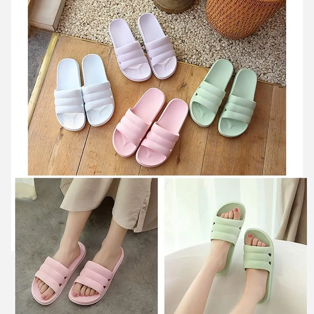 Shower Slippers Shower Shoes Women Quick Dry Slip Non Slip Sandal Outdoor Home House Sandal Soft Comfortable Non-Slip Slippers