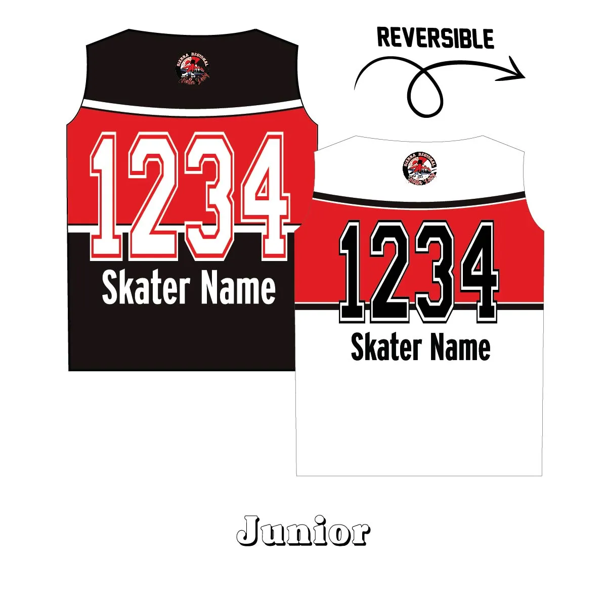 Sierra Regional Roller Derby: Reversible Junior Tank