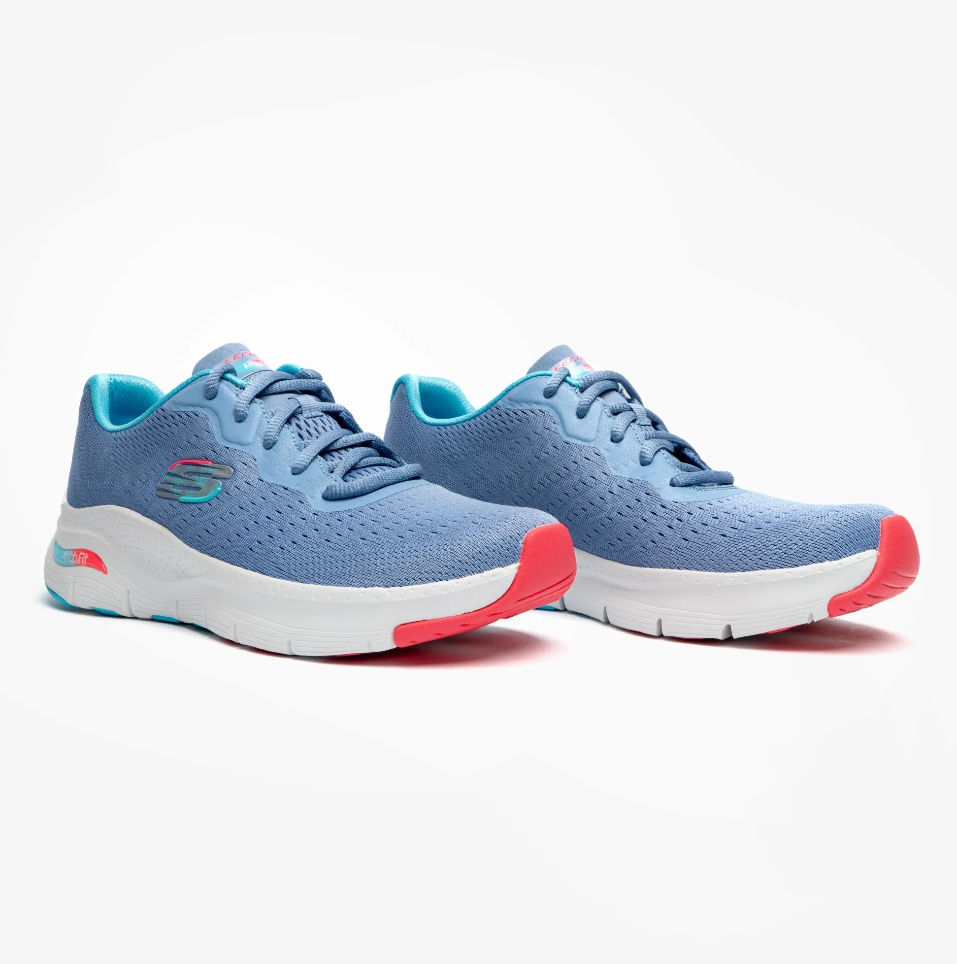 Skechers 149722/BLMT ARCH FIT-INFINITY COOL Womens Trainers Blue/Multi