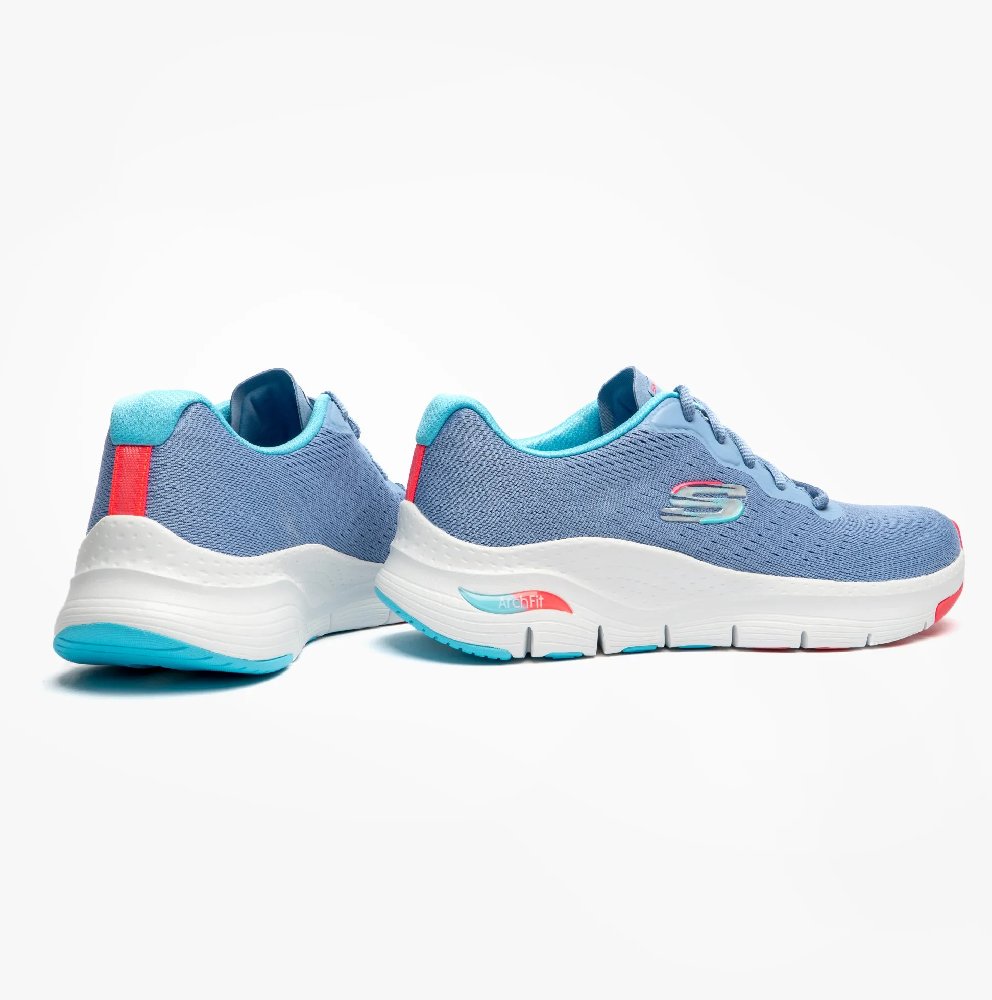 Skechers 149722/BLMT ARCH FIT-INFINITY COOL Womens Trainers Blue/Multi