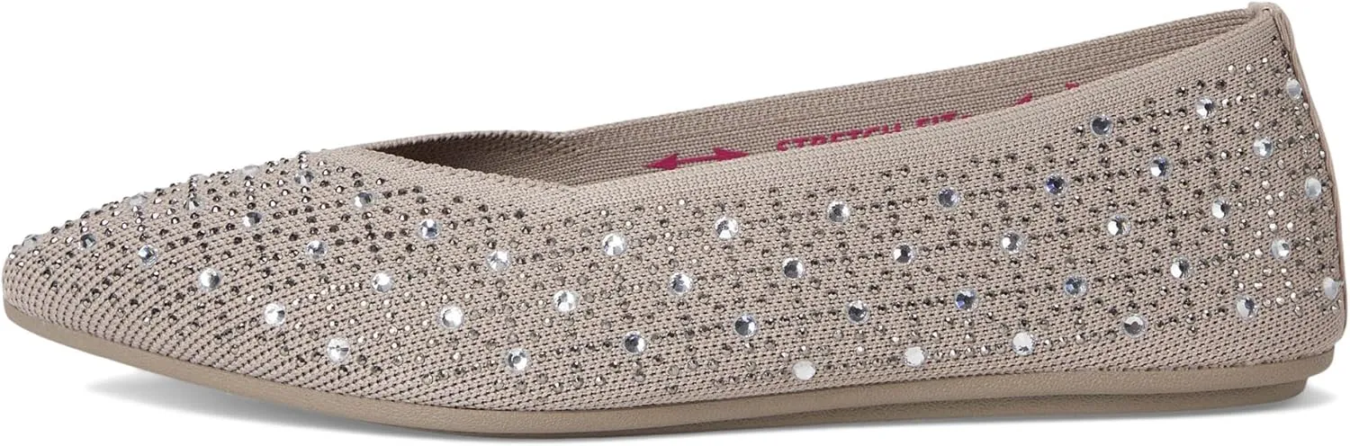 Skechers Women's Cleo Point-Gleam N Glow Ballet Flat