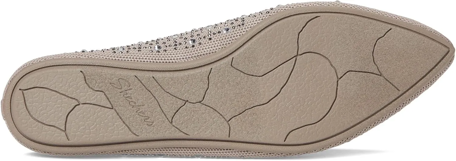 Skechers Women's Cleo Point-Gleam N Glow Ballet Flat