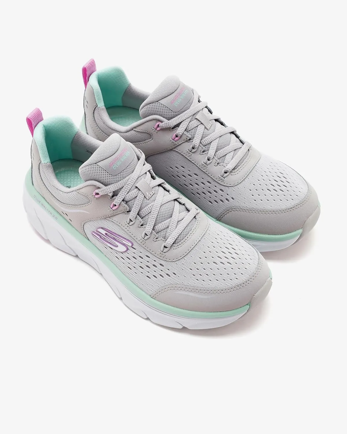 Skechers Women's D'lux Walker 2.0-Daisy Doll Sneaker