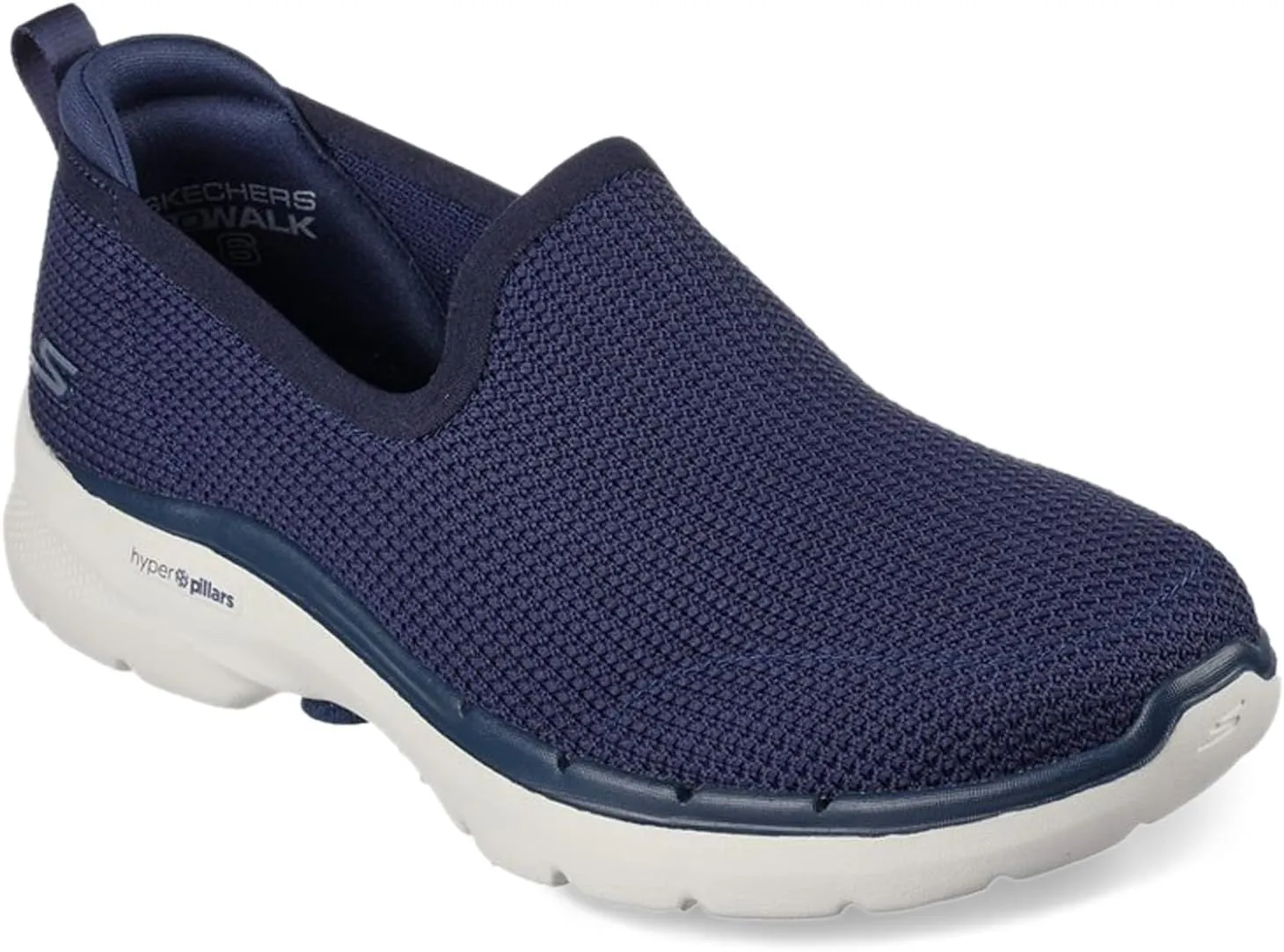 Skechers Women's Go Walk 6-Clear Virtue Sneaker