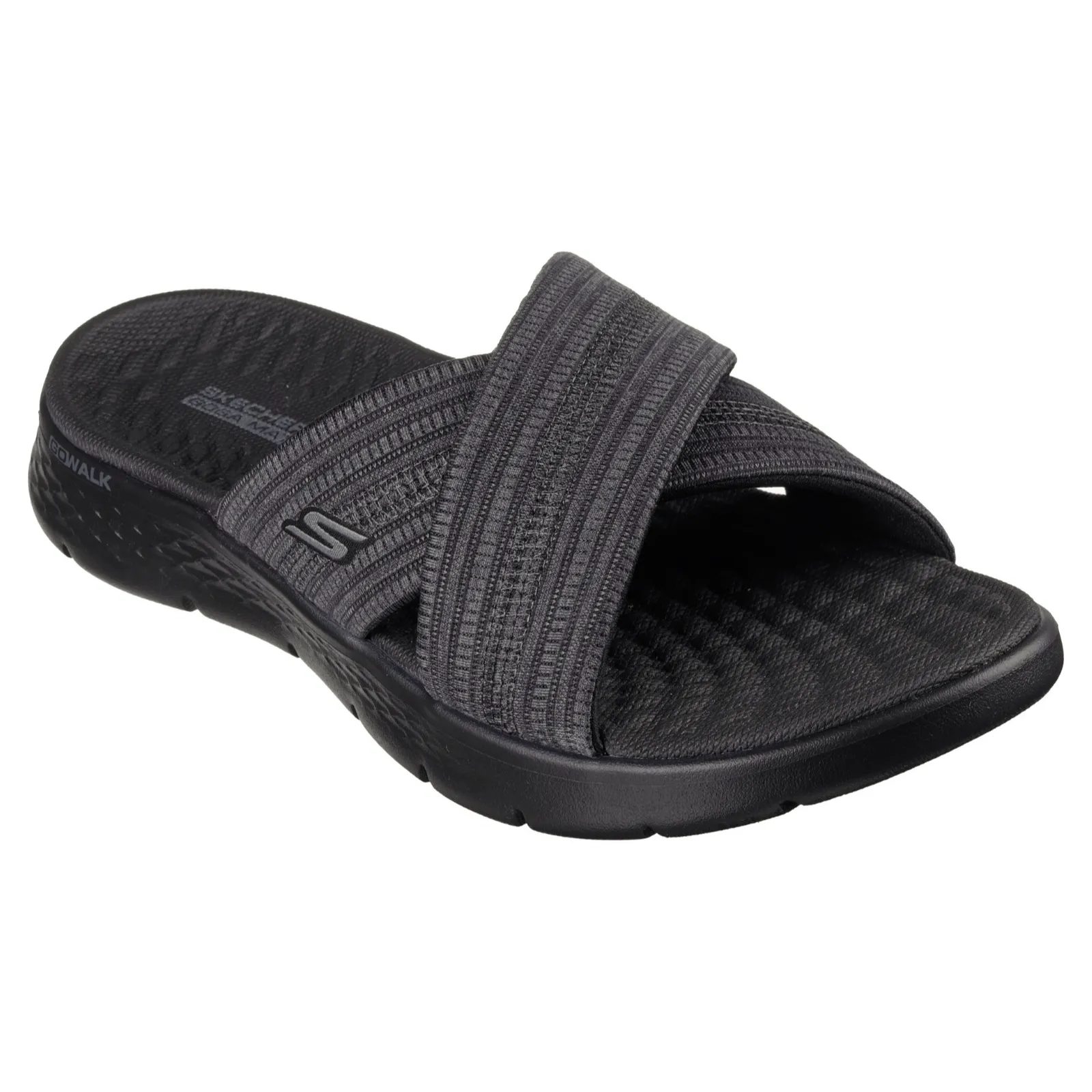 Skechers Womens Go Walk Flex - Impress Slides