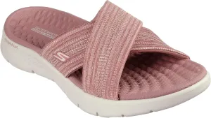 Skechers Women's Go Walk Flex Sandal-Impressed Slide