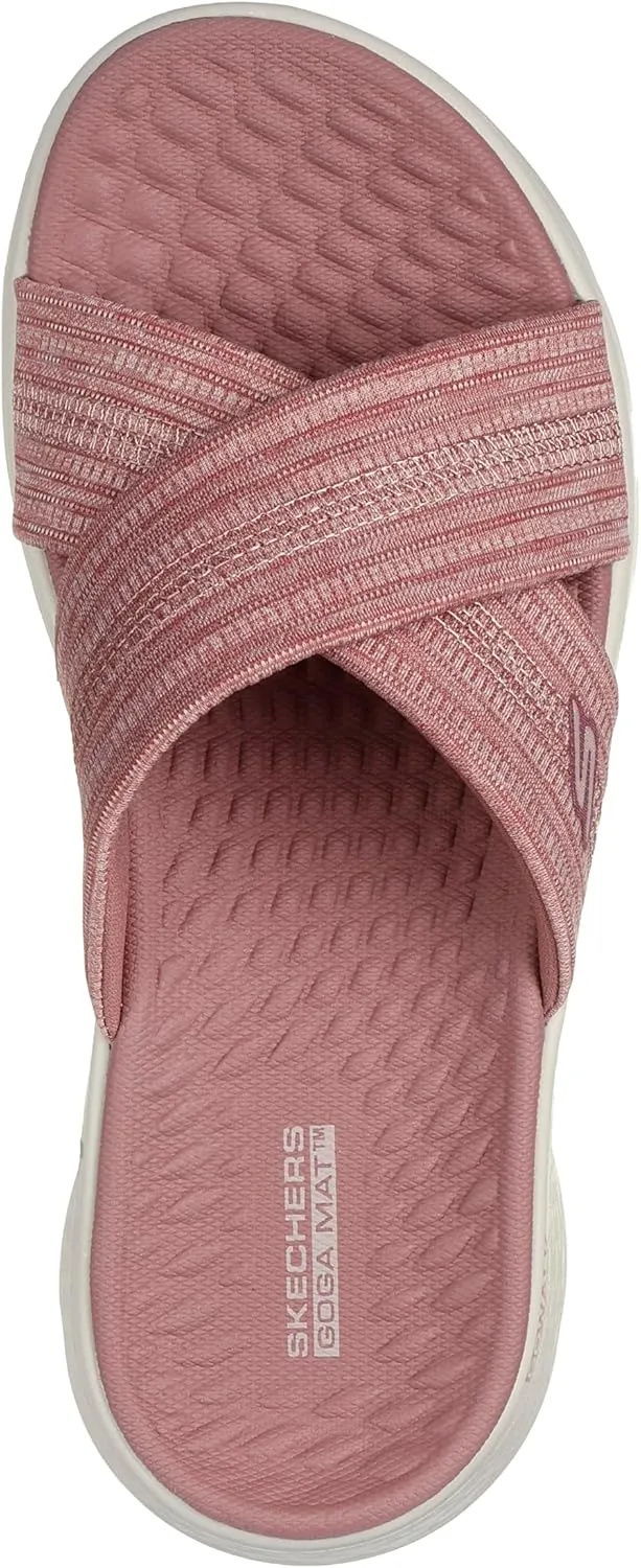 Skechers Women's Go Walk Flex Sandal-Impressed Slide