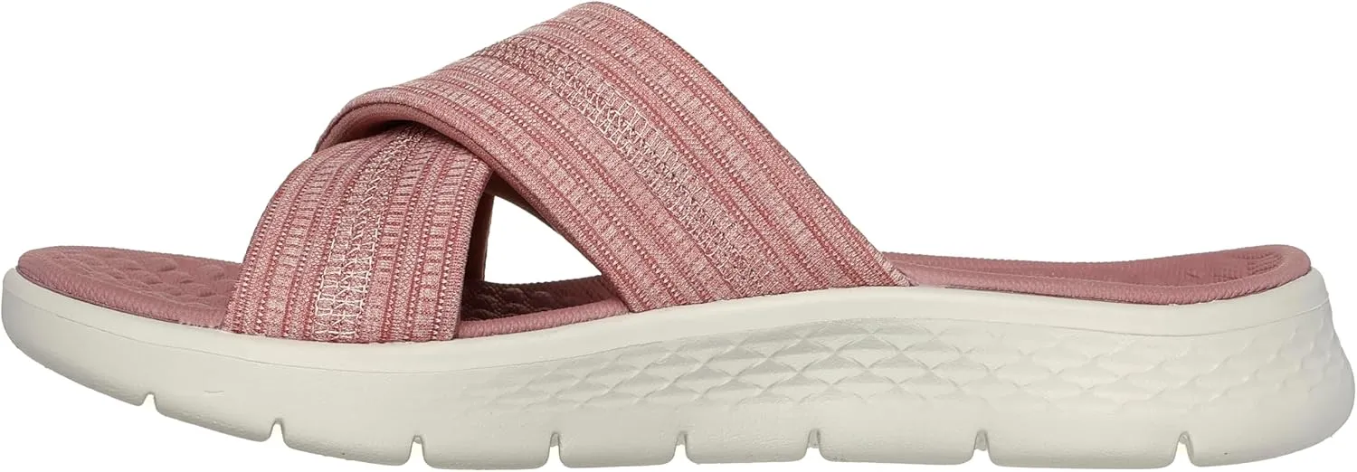 Skechers Women's Go Walk Flex Sandal-Impressed Slide
