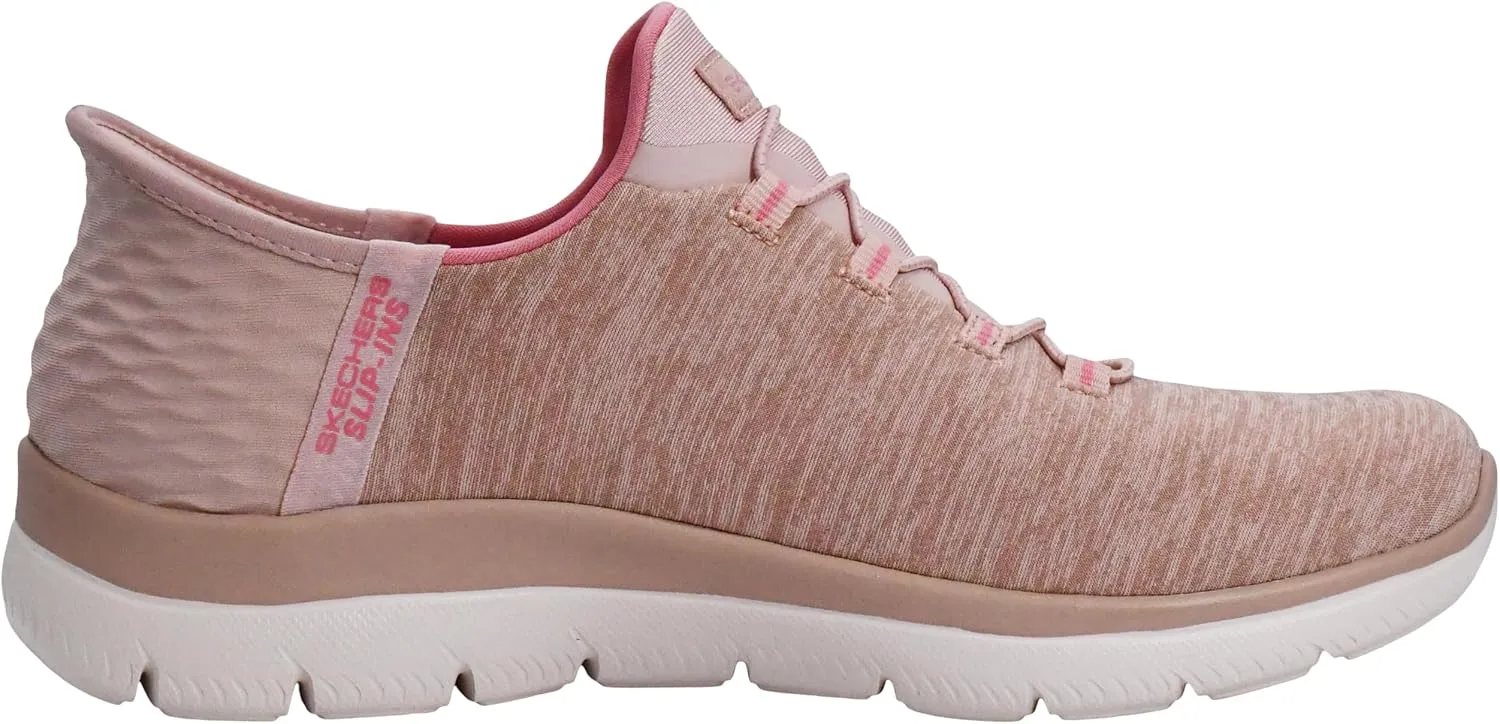 Skechers Women's Hands Free Slip Ins Summits Dazzling Haze Sneaker