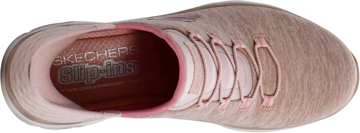 Skechers Women's Hands Free Slip Ins Summits Dazzling Haze Sneaker