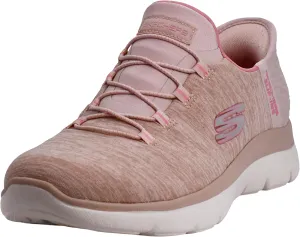 Skechers Women's Hands Free Slip Ins Summits Dazzling Haze Sneaker