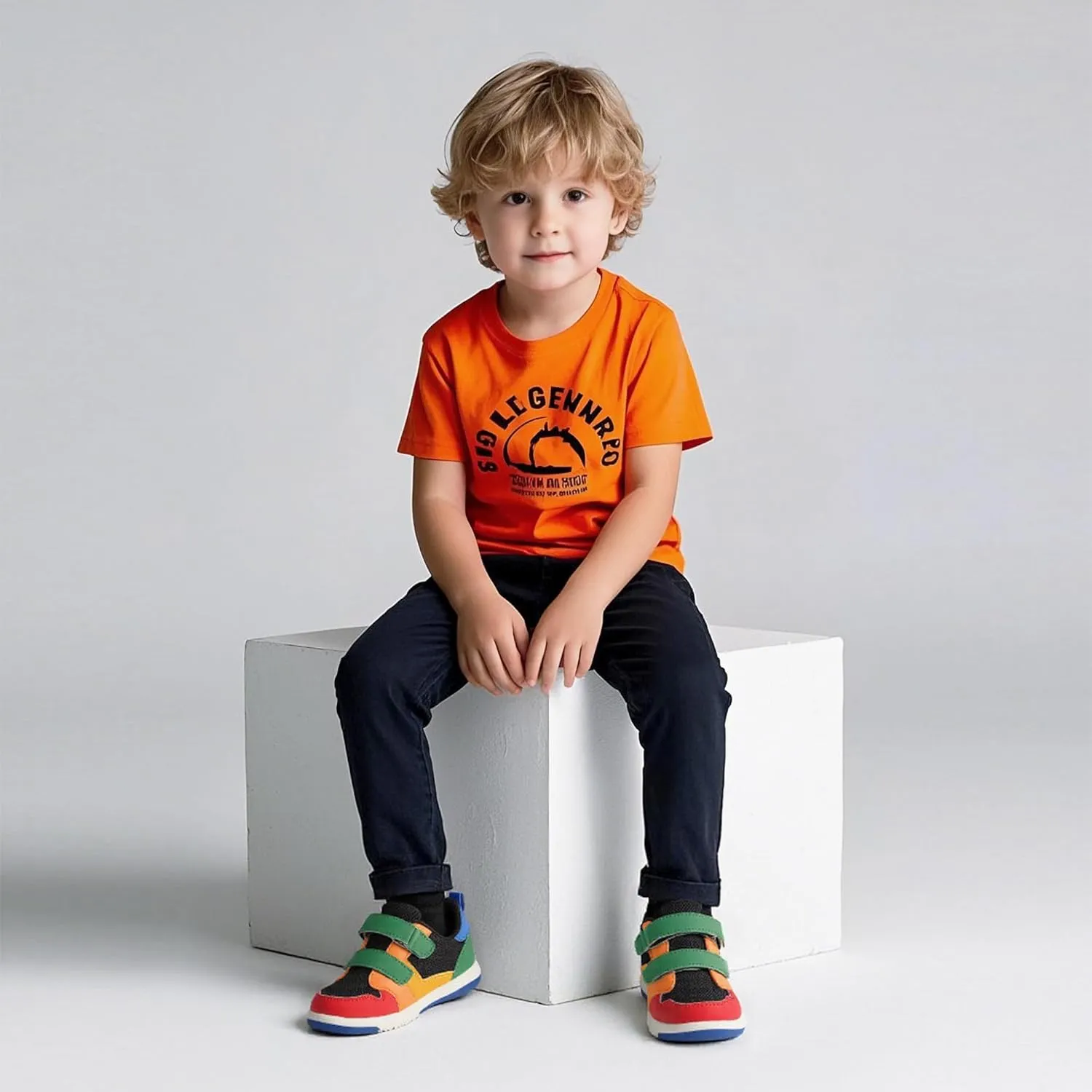 SKYWHEEL Toddler Boys Girls Tennis Shoes Kids Slip On Barefoot Shoes Wide Casual Walking Running Sneakers for Little Kids
