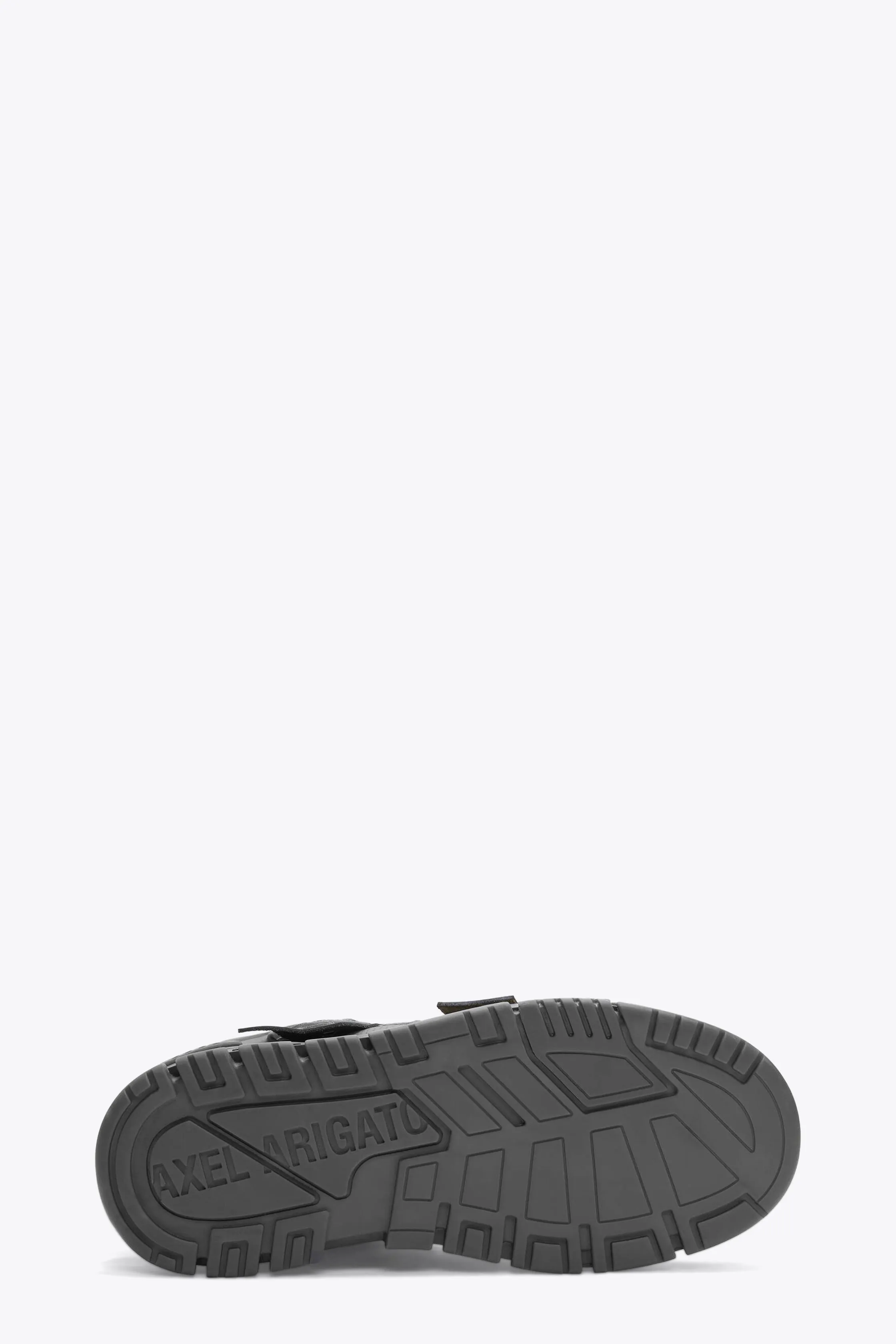 Sneaker bassa in suede, pelle e mesh grigio scuro - Area Patchwork Sneaker
