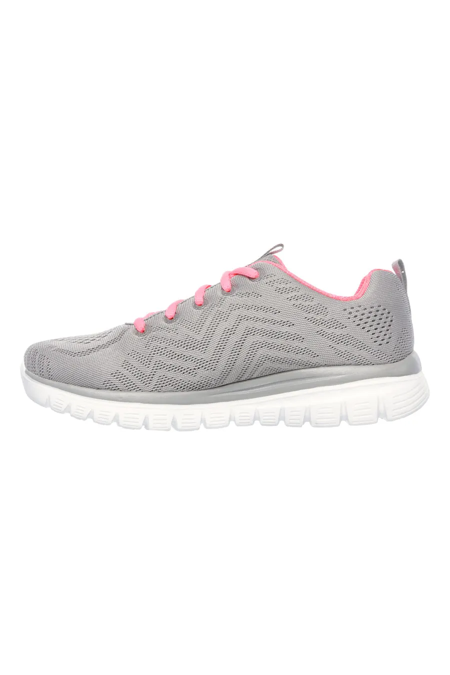 Sneakers Grigie da Donna Skechers Graceful Get Cobbected