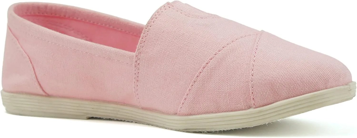 Soda Shoes Women's Obji Round Toe Casual Flat with Padded Insole