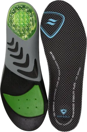 Sof Sole Insoles Women's AIRR Orthotic Support Full-Length Gel Shoe Insert