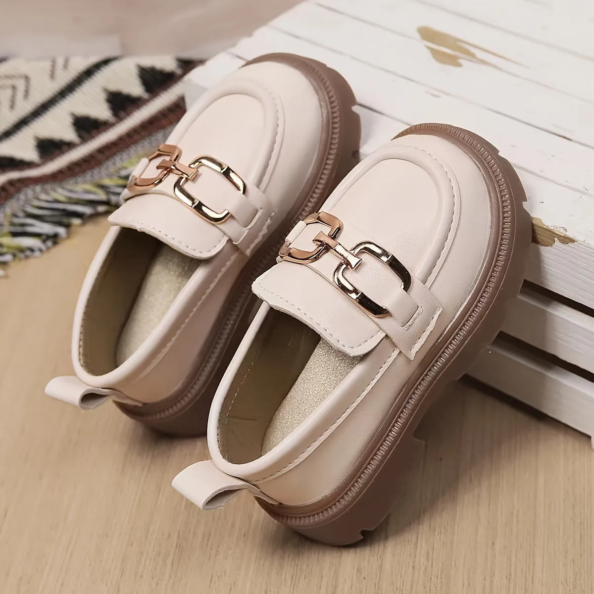 Soft Flat Slip On Loafer Shoes