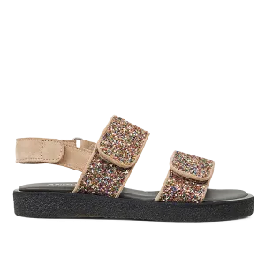 Sparkling glitter sandal