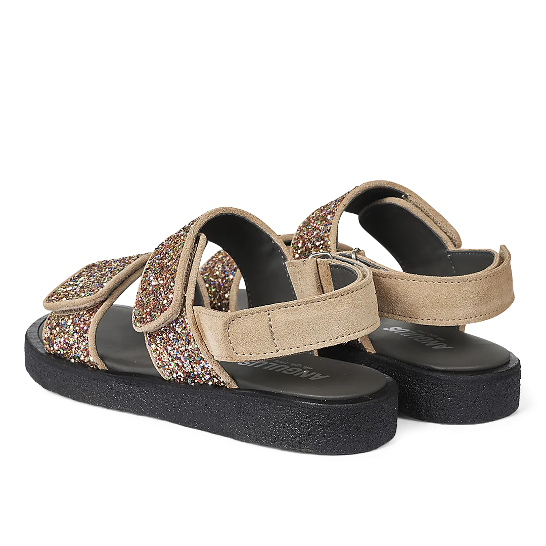 Sparkling glitter sandal