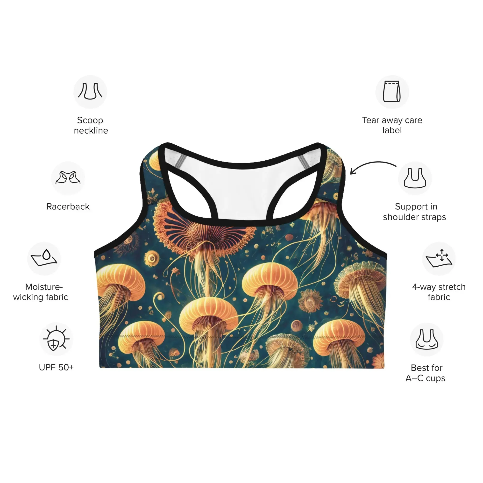 Sports bra - Eldritch Ballet