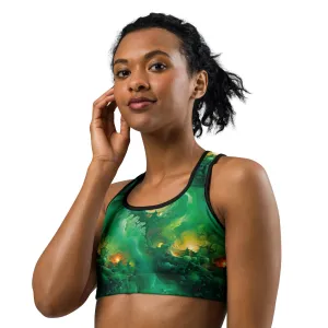 Sports bra - Viridian Shroud