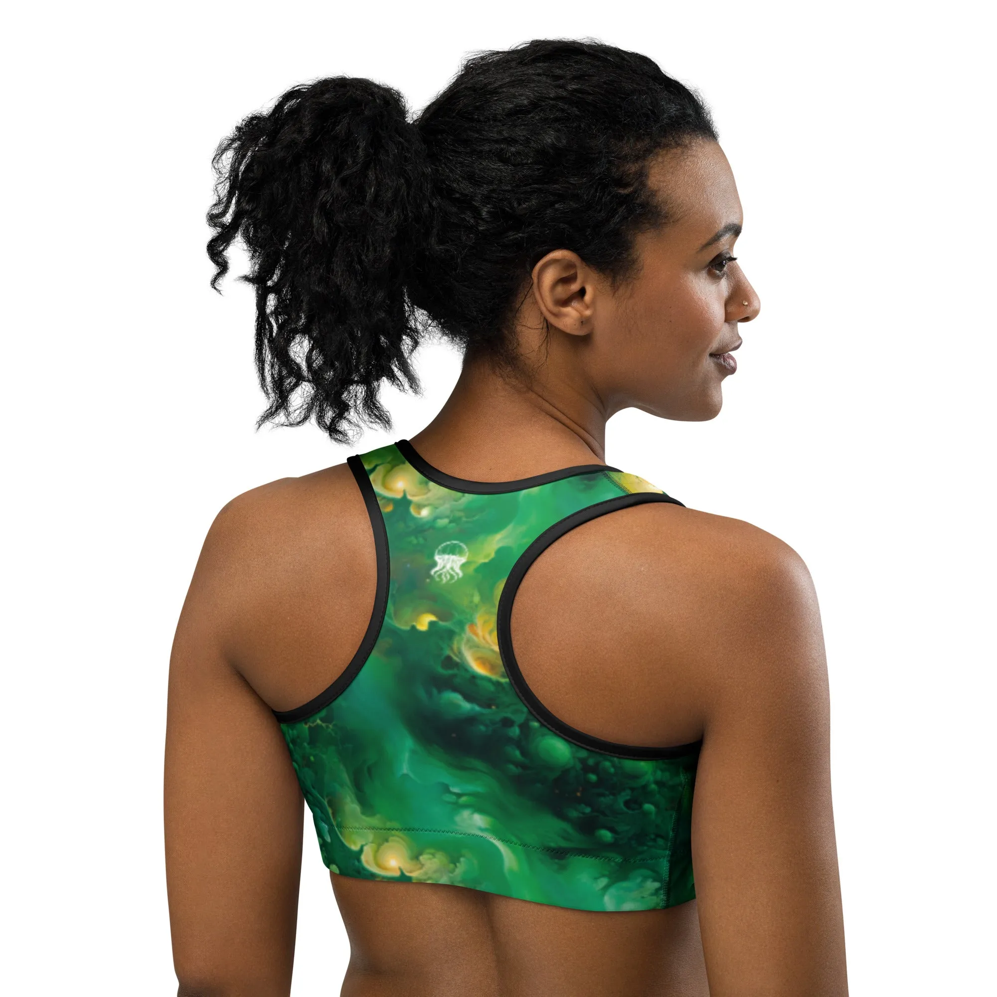 Sports bra - Viridian Shroud