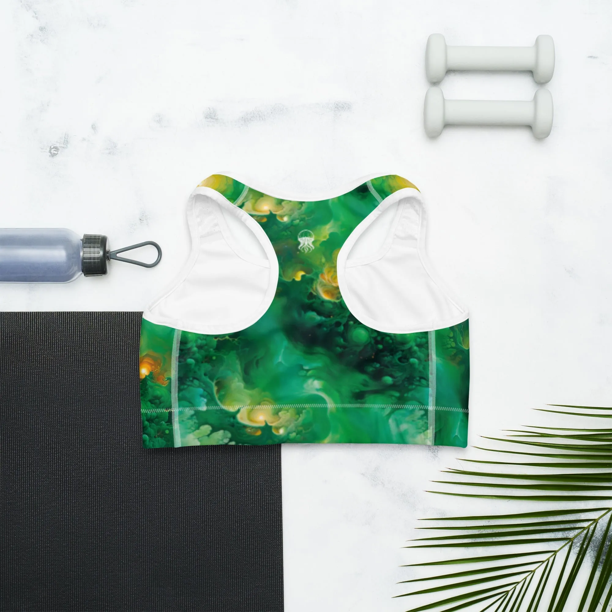 Sports bra - Viridian Shroud