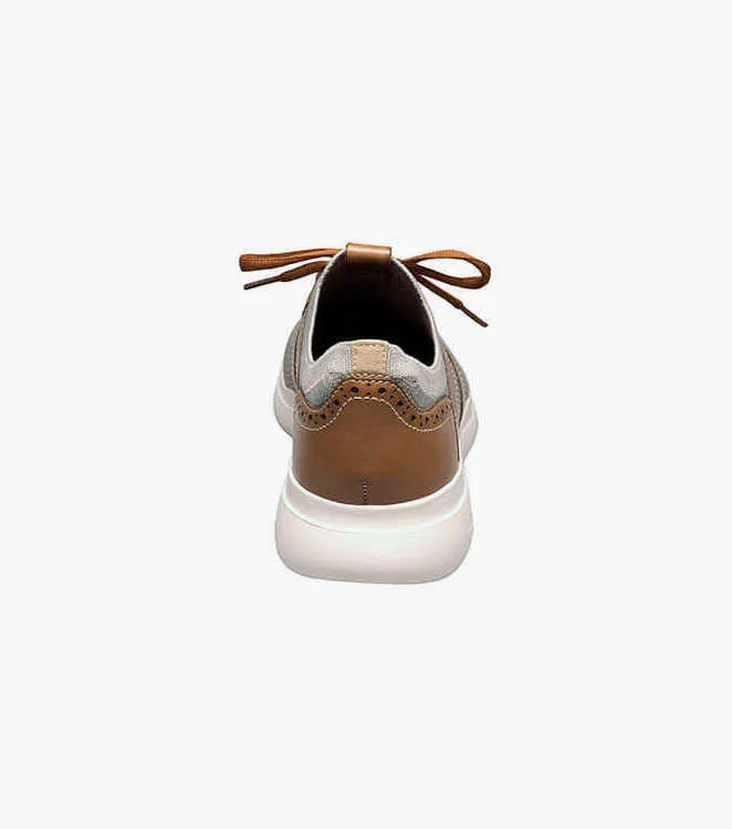 Stacy Adams MOXLEY Gray Multi Knit Lace Up Sneaker