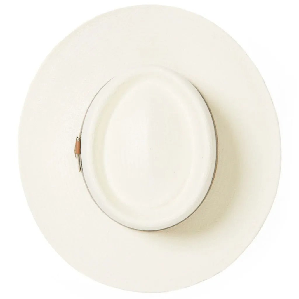 Stetson Brentwood Vented Shantung Straw Wide Brim Gambler