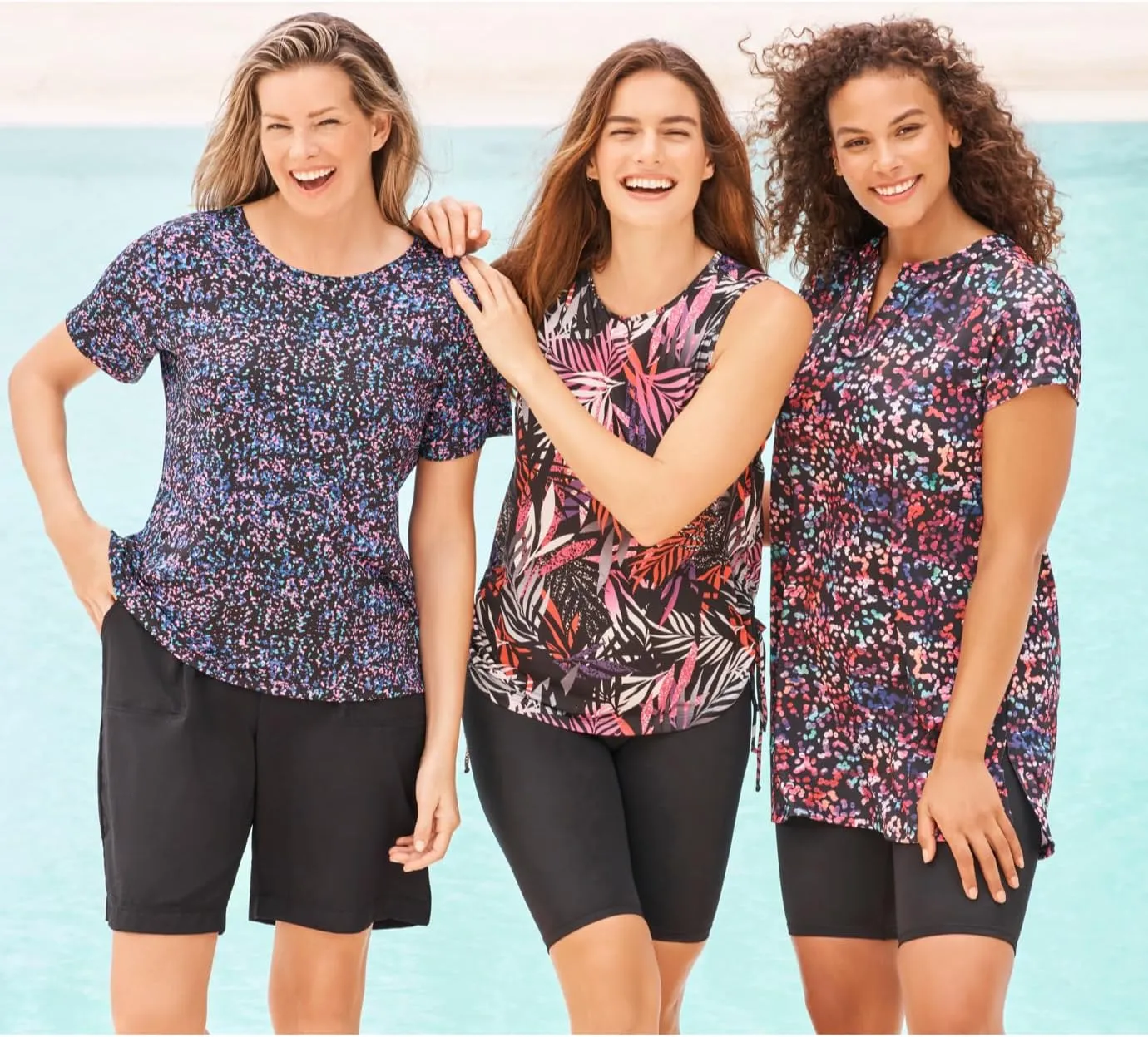 Swimsuits For All Women's Chlorine Resistant Swim Tunic (Plus