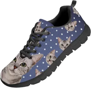 SYtrade Womens Slip On Walking Sneakers Breathable Mesh Upper - Breathing Shoes