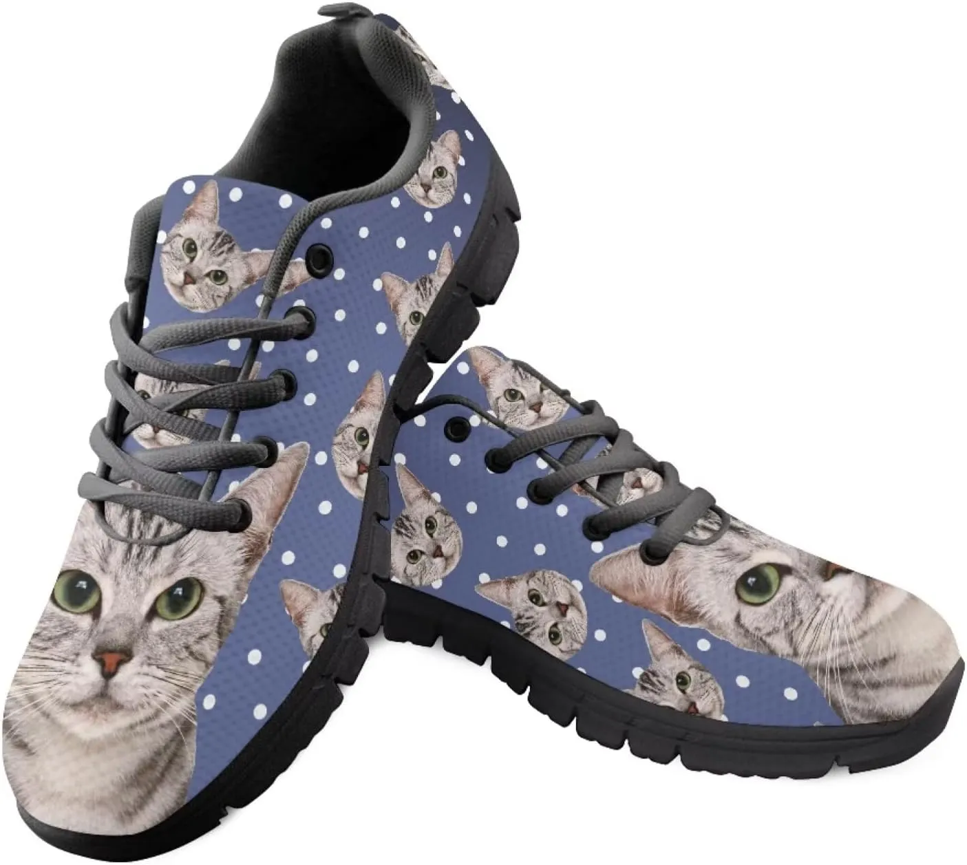 SYtrade Womens Slip On Walking Sneakers Breathable Mesh Upper - Breathing Shoes