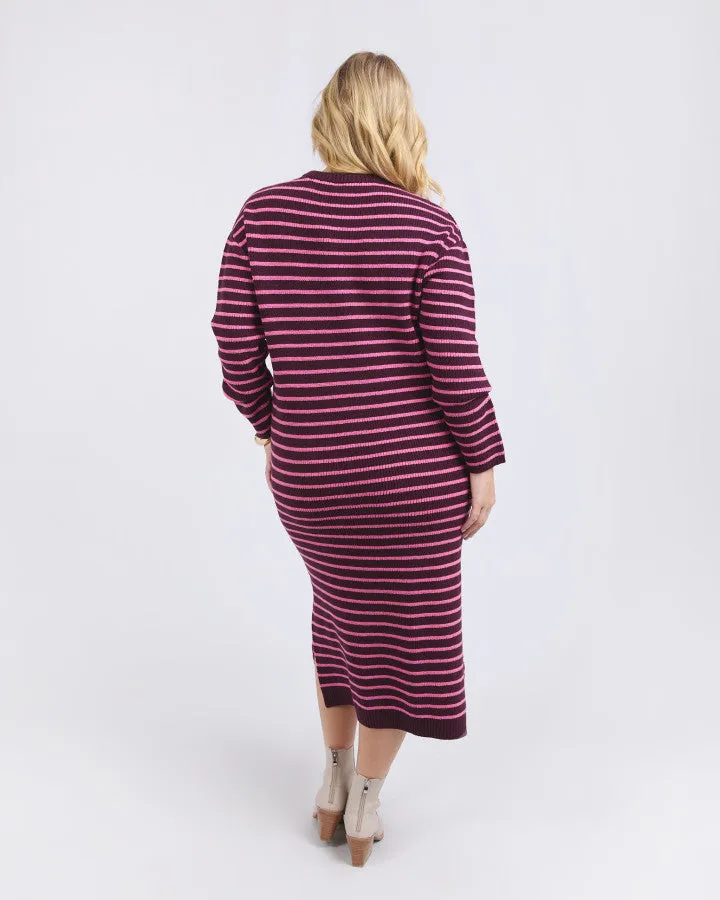 Tess Stripe Knit Dress