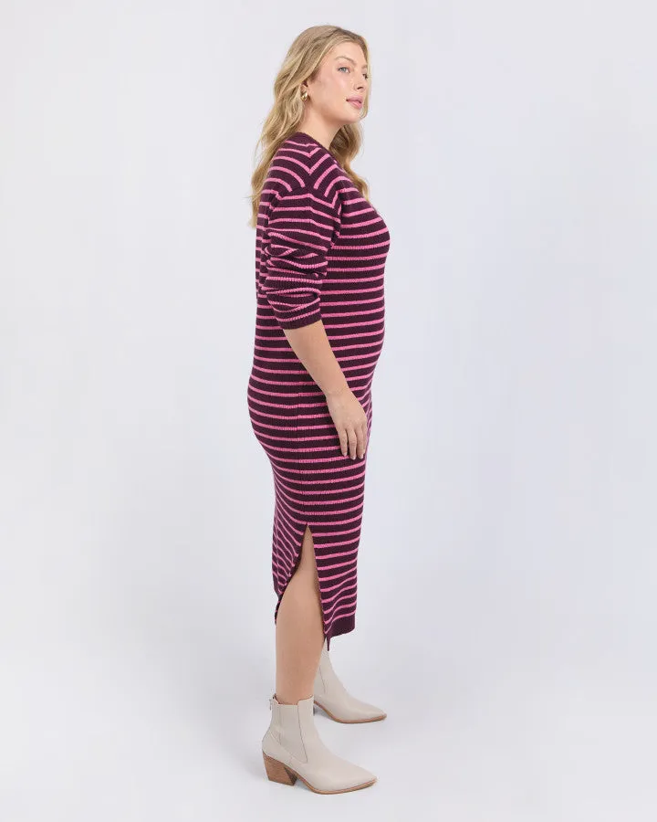 Tess Stripe Knit Dress