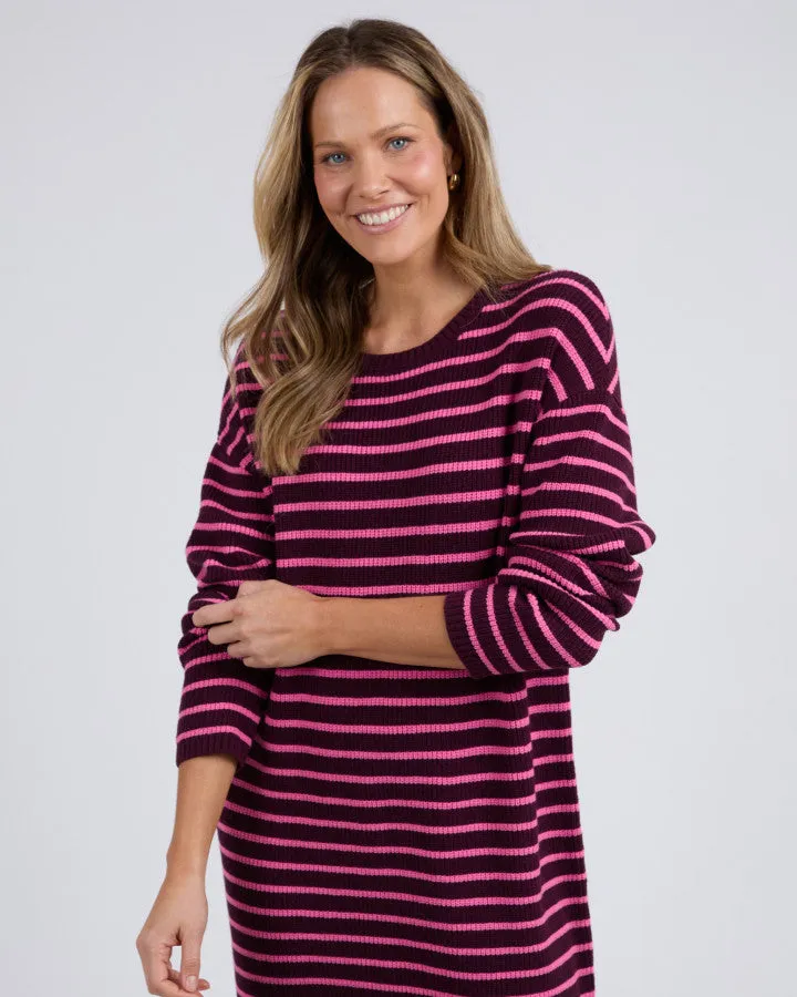 Tess Stripe Knit Dress