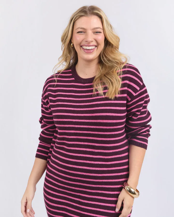 Tess Stripe Knit Dress