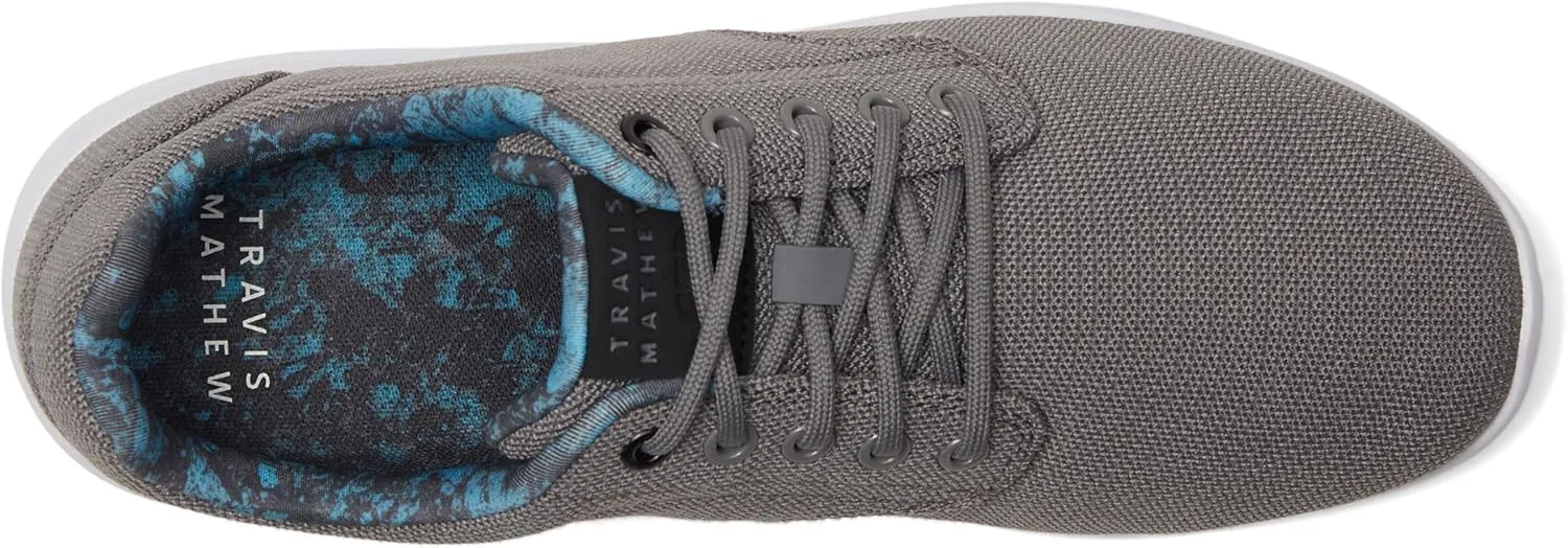 TravisMathew Men's The Daily Ii Knit Print Sneaker