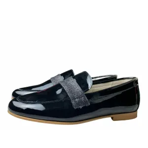 Tritt 11877 Black Patent Loafer Shoe