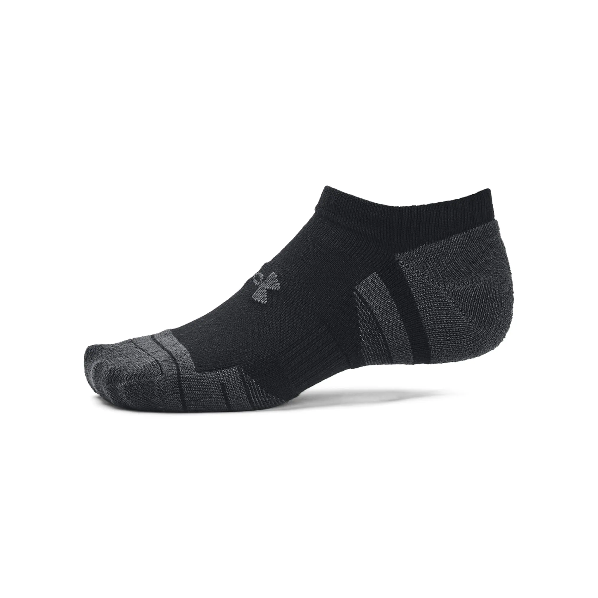 UA Performance Tech No Show Socks (3 pack)
